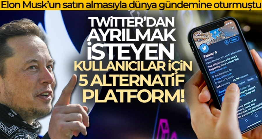 Twitter'a alternatif olacak 5 sosyal medya platformu