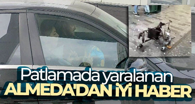 Patlamada yaralanan Almeda'dan iyi haber