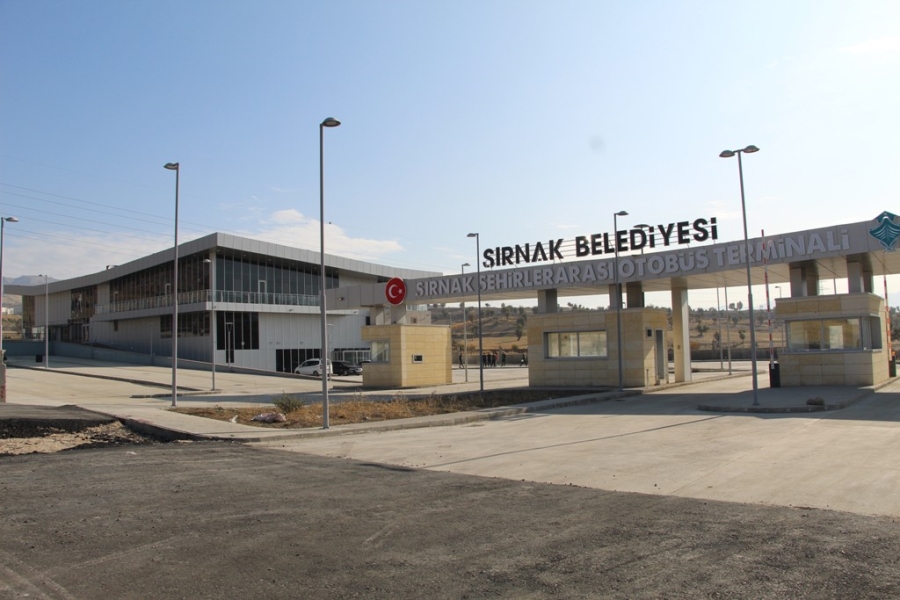 Şırnak, 14 milyona mal olan şehirlerarası terminaline kavuştu  