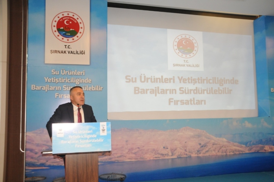 Şırnak’ta “Su Ürünleri Yetiştiriciliğinde Barajların Sürdürülebilir Fırsatları” Sempozyumu düzenlendi