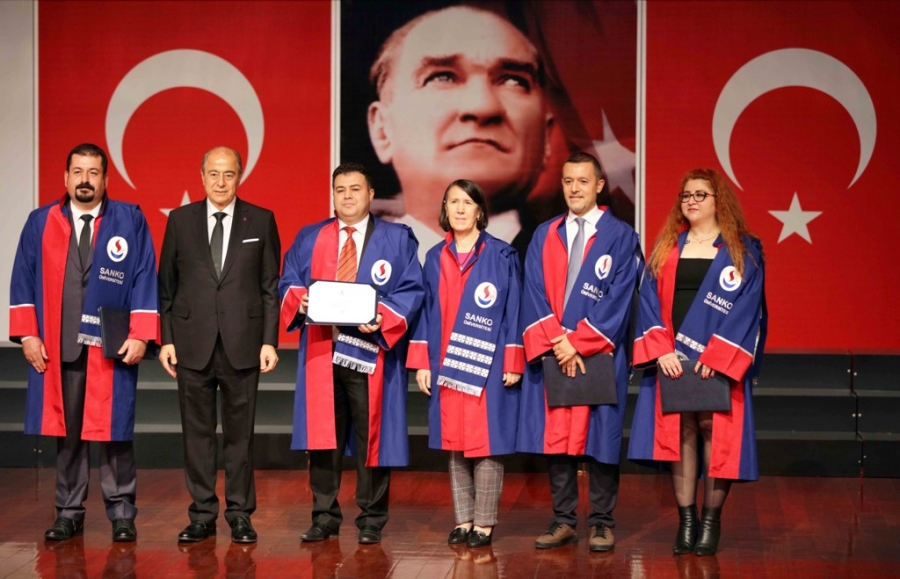 SANKO Üniversitesi akademik yıl açılışı ve tıp fakültesi beyaz önlük giyme töreni yapıldı  