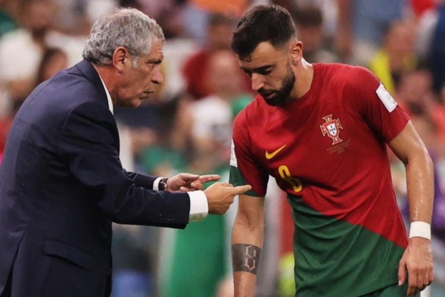 Bruno Fernandes'ten Dünya Kupası'nda siftah