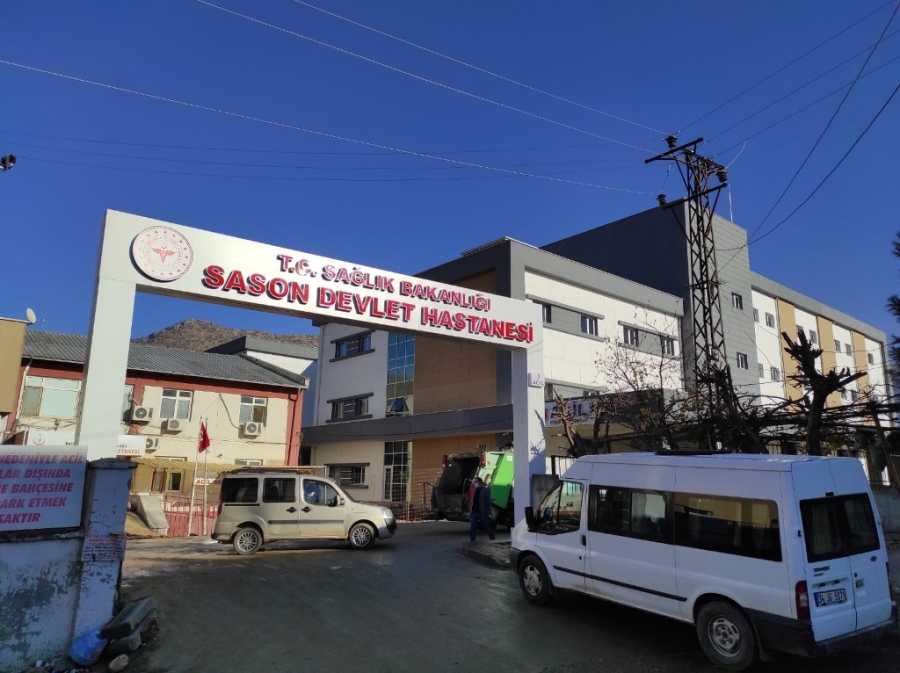 Sason Devlet Hastanesi hasta kabulüne başladı