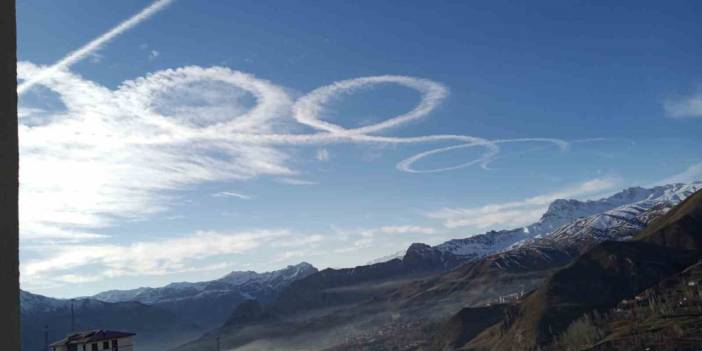 Hakkari semalarında görüldü: Görüntüyü görenler hemen telefona sarıldılar