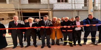 Mardin'de günlük 300 kişiye yemek yardımı yapan aş evinin açılışı gerçekleştirildi