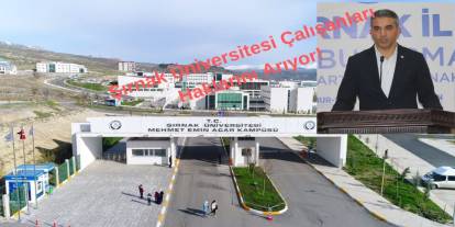 Şırnak Üniversitesi Çalışanları Haklarını Arıyor!