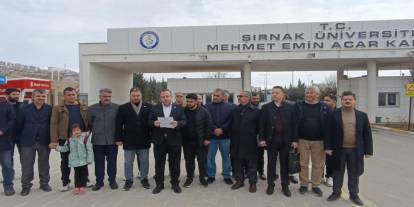 Şırnak Üniversitesi Önündeki Yol İçin Acil Önlem Talebi