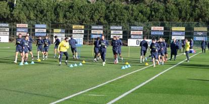 Fenerbahçe, Rangers maçı hazırlıklarını tamamladı