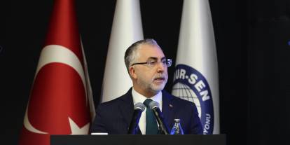 Bakan Işıkhan: "Kamuda sendikalaşma oranı 2002'de yüzde 50'den bugün yüzde 75,2'ye yükselmiş durumda"