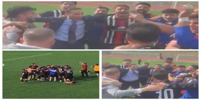 Silopi Kaymakamı Cihat Koç, Şampiyonluk Coşkusunu Sahada Kutladı