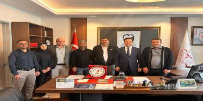 Türk Kızılay Şırnak İl Başkanlığı, Sağlık Bakanlığı'na Nezaket Ziyaretinde Bulundu