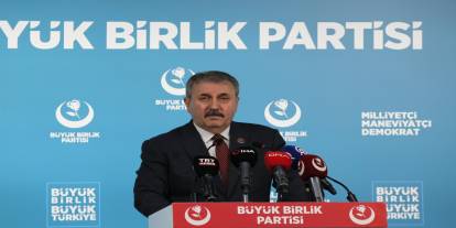 BBP Genel Başkanı Destici: "Bizim yerimiz net bir şekilde Pakistan'ın yanıdır"