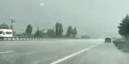 Ankara'da dolu yağışı etkili oldu