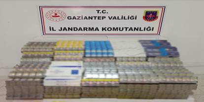 Gaziantep'te 5,4 milyon liralık kaçak ürün ele geçirildi: 23 gözaltı