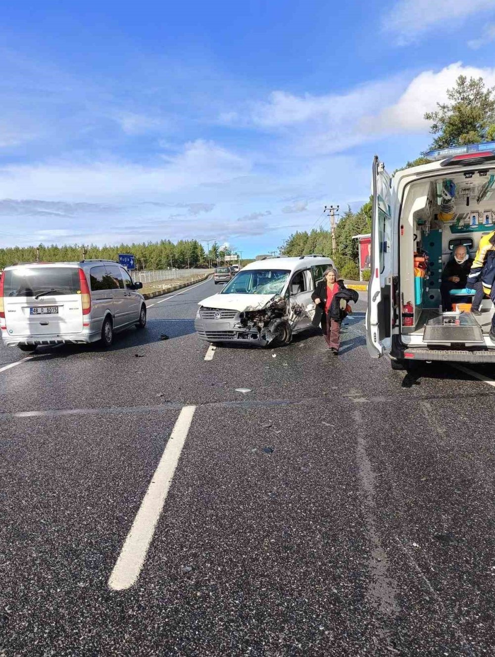 Muğla’da zincirleme trafik kazası: Çok sayıda yaralı