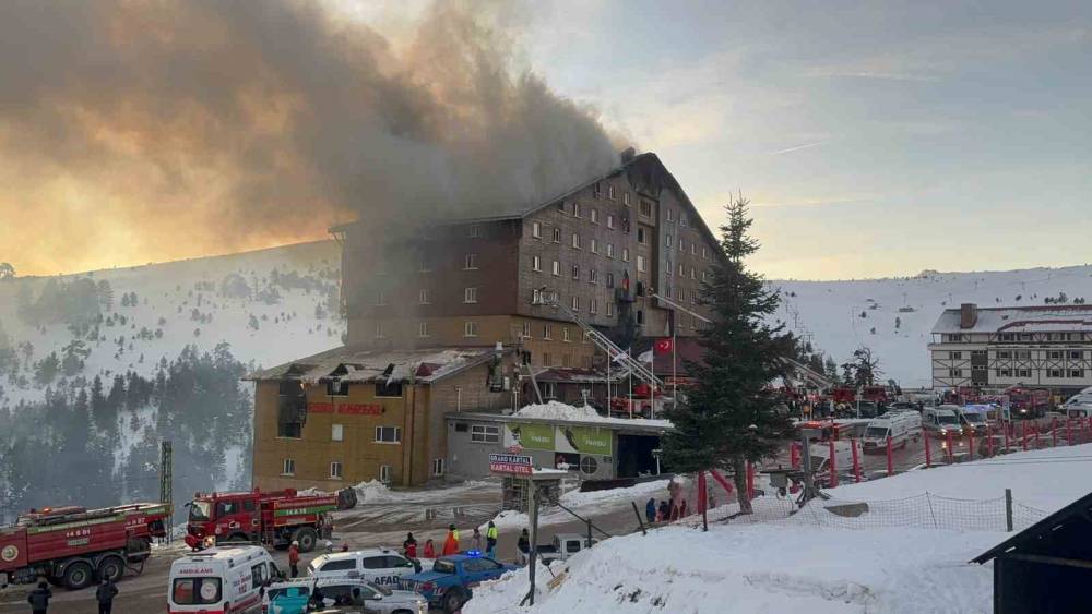 Bolu'ya bağlı Kartalkaya’da yangın faciası: 6 ölü, 31 yaralı